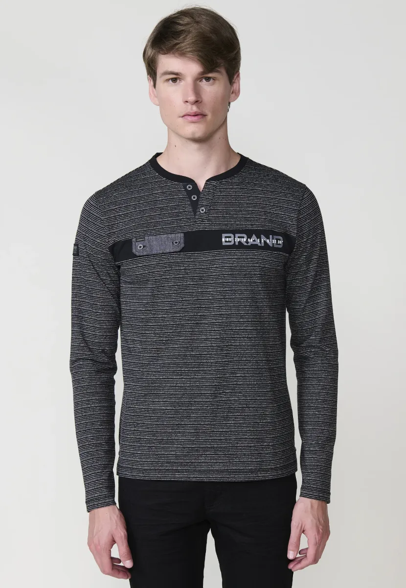 Langarmshirt - black