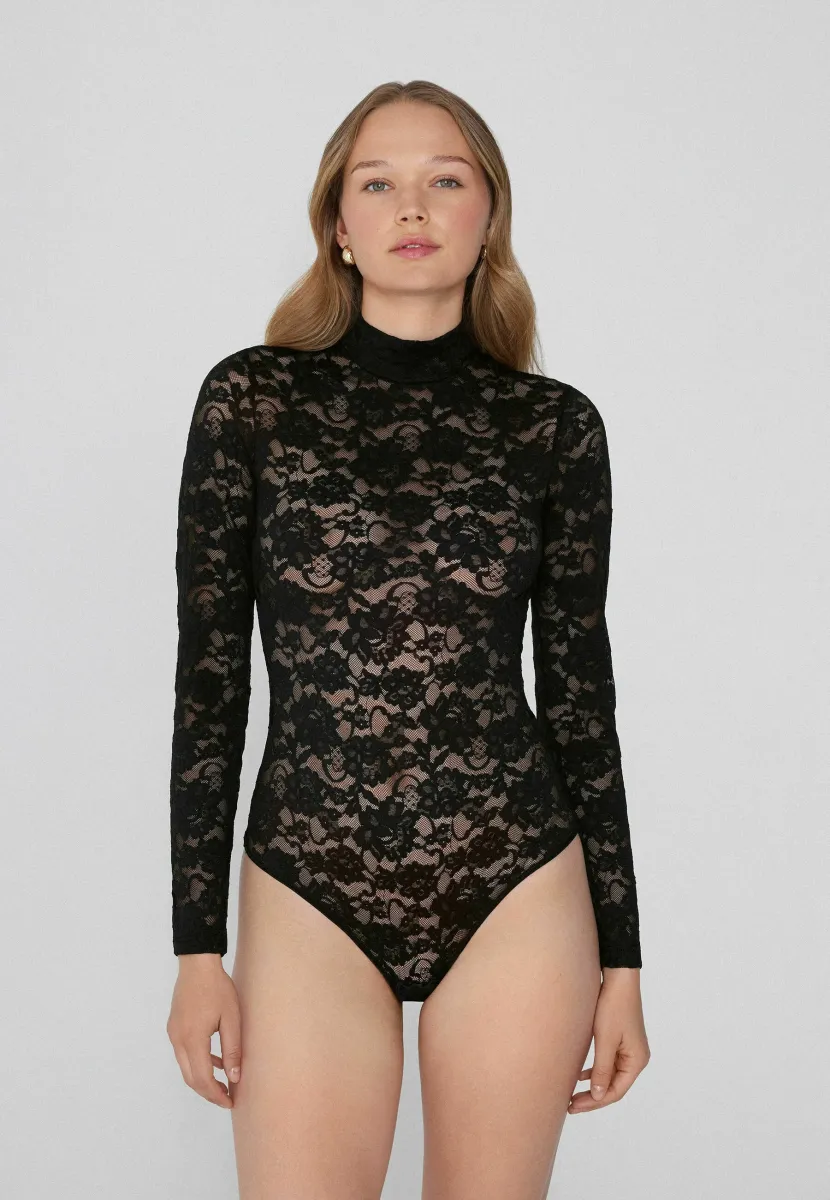 Langarmshirt - black