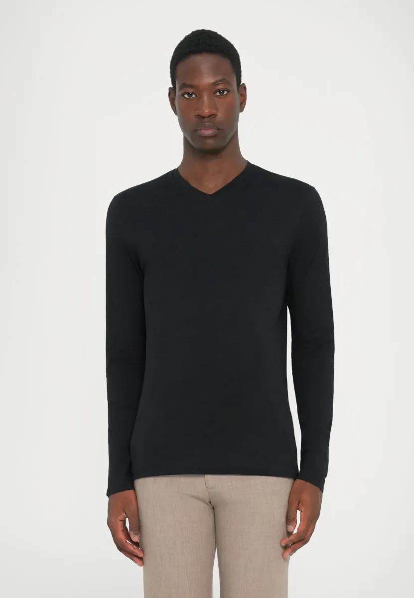 Langarmshirt - black