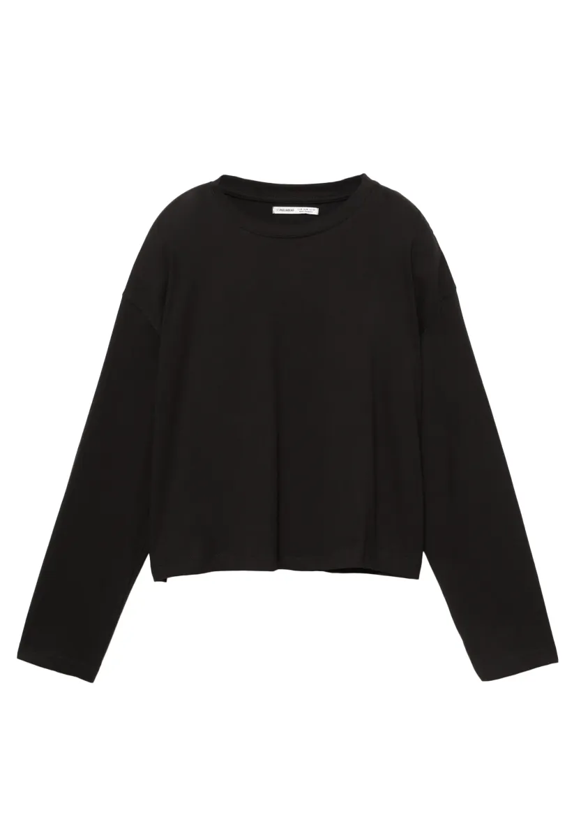 Langarmshirt - black