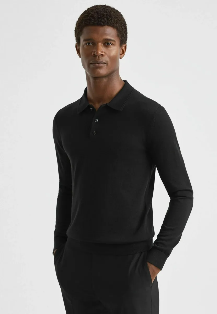 Langarmshirt - black