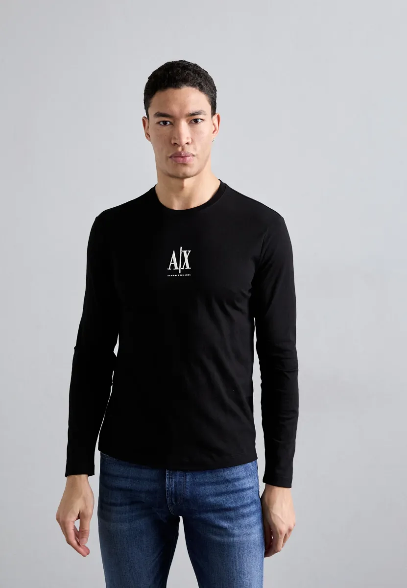 Langarmshirt - black