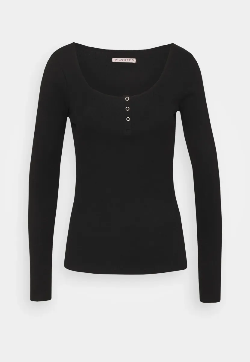 Langarmshirt - black