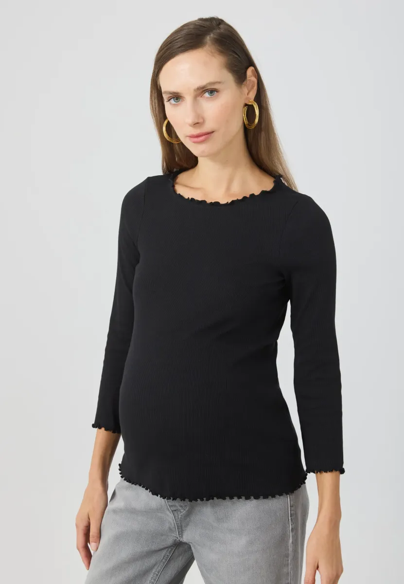 Langarmshirt - black