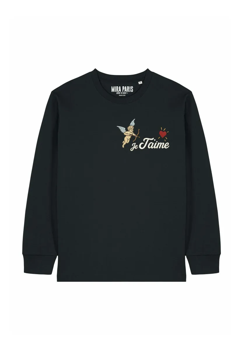 Langarmshirt - black