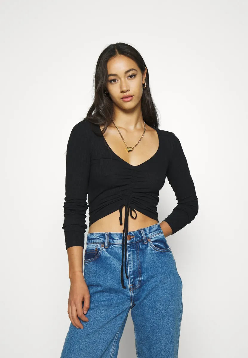 Langarmshirt - black