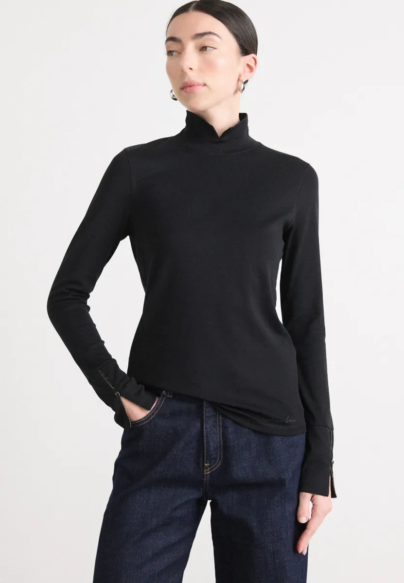 Langarmshirt - black