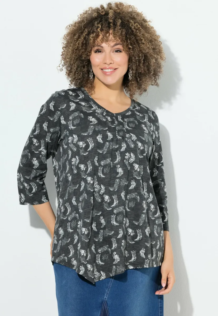 Langarmshirt - black