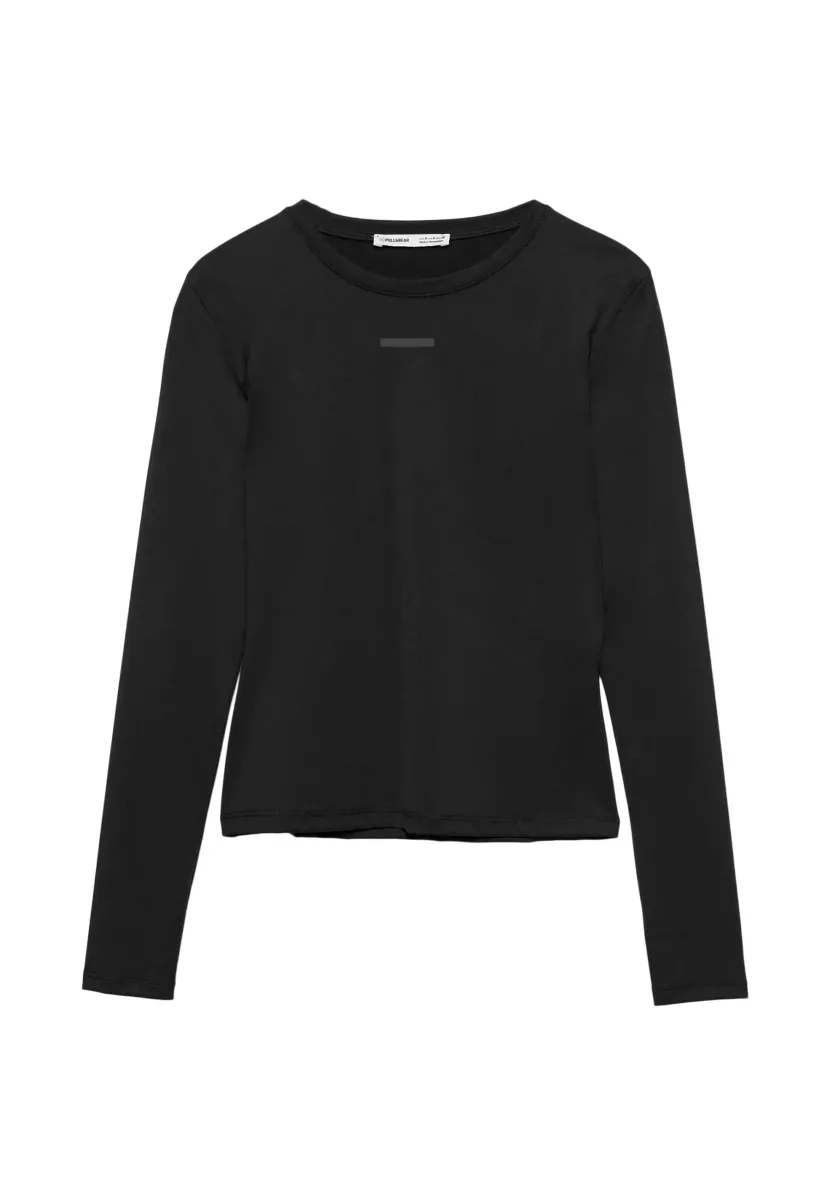 Langarmshirt - black