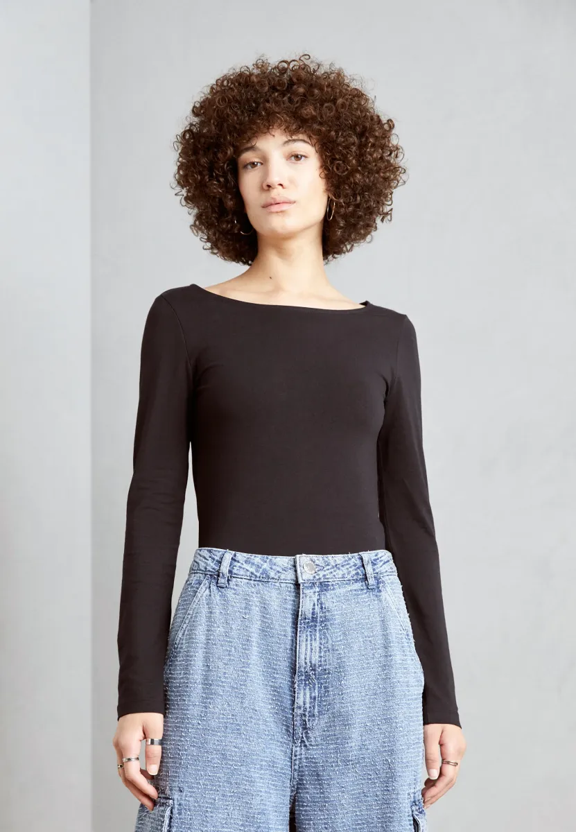 Langarmshirt - black