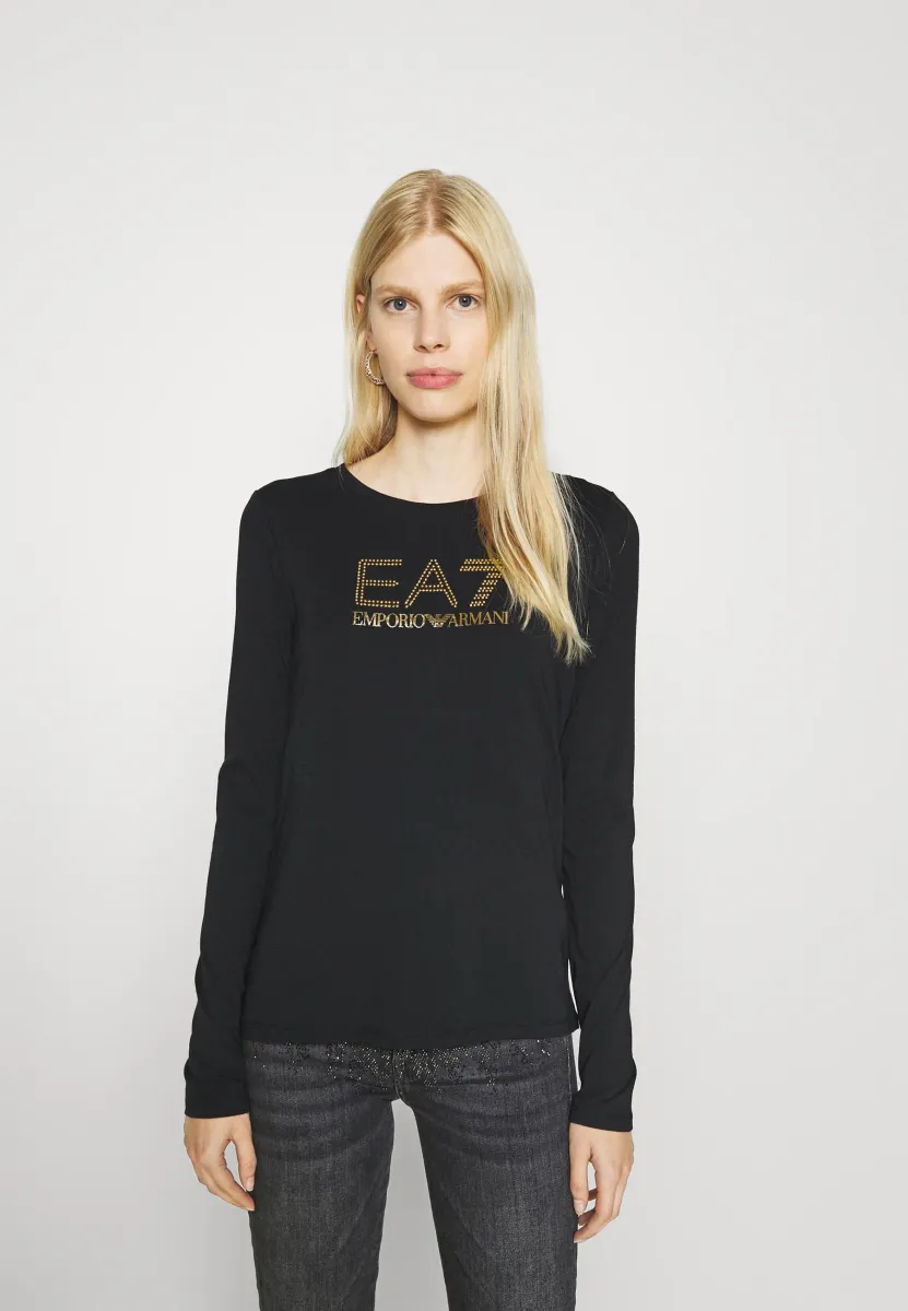 Langarmshirt - black