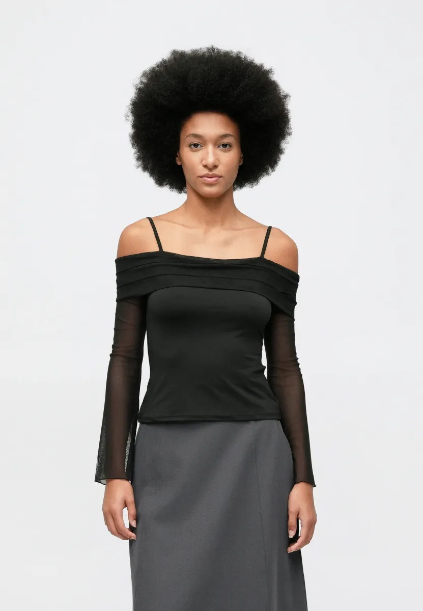 Langarmshirt - black