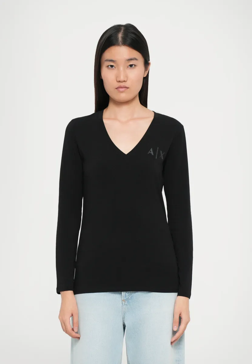 Langarmshirt - black