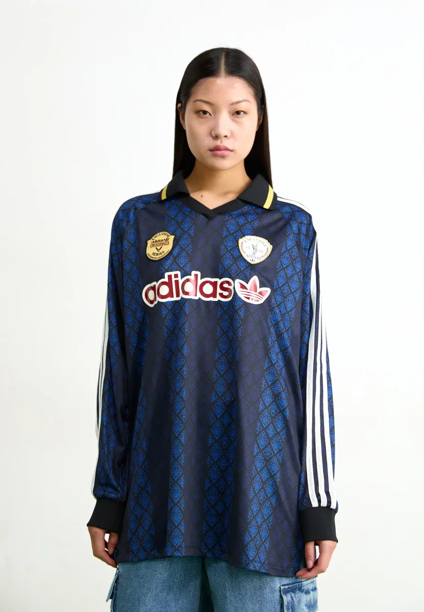 Langarmshirt - black/night indigo