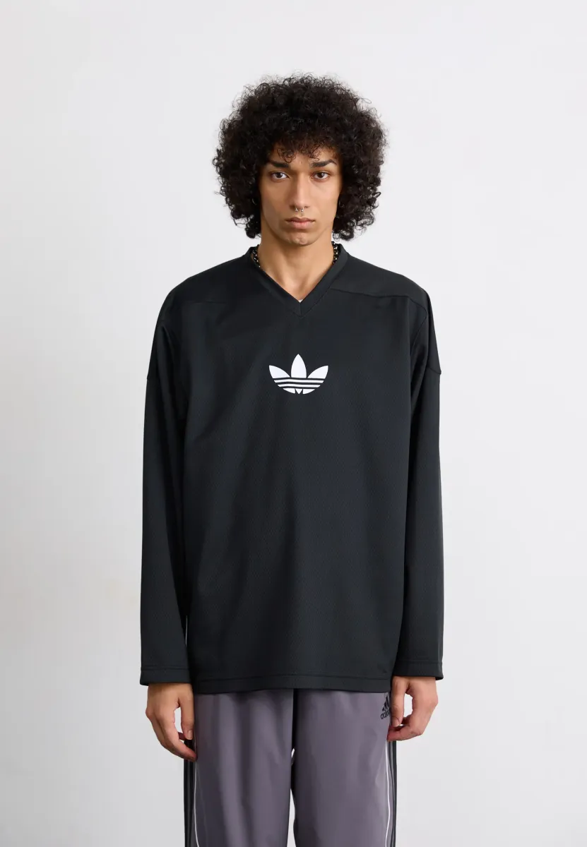 Langarmshirt - black/white