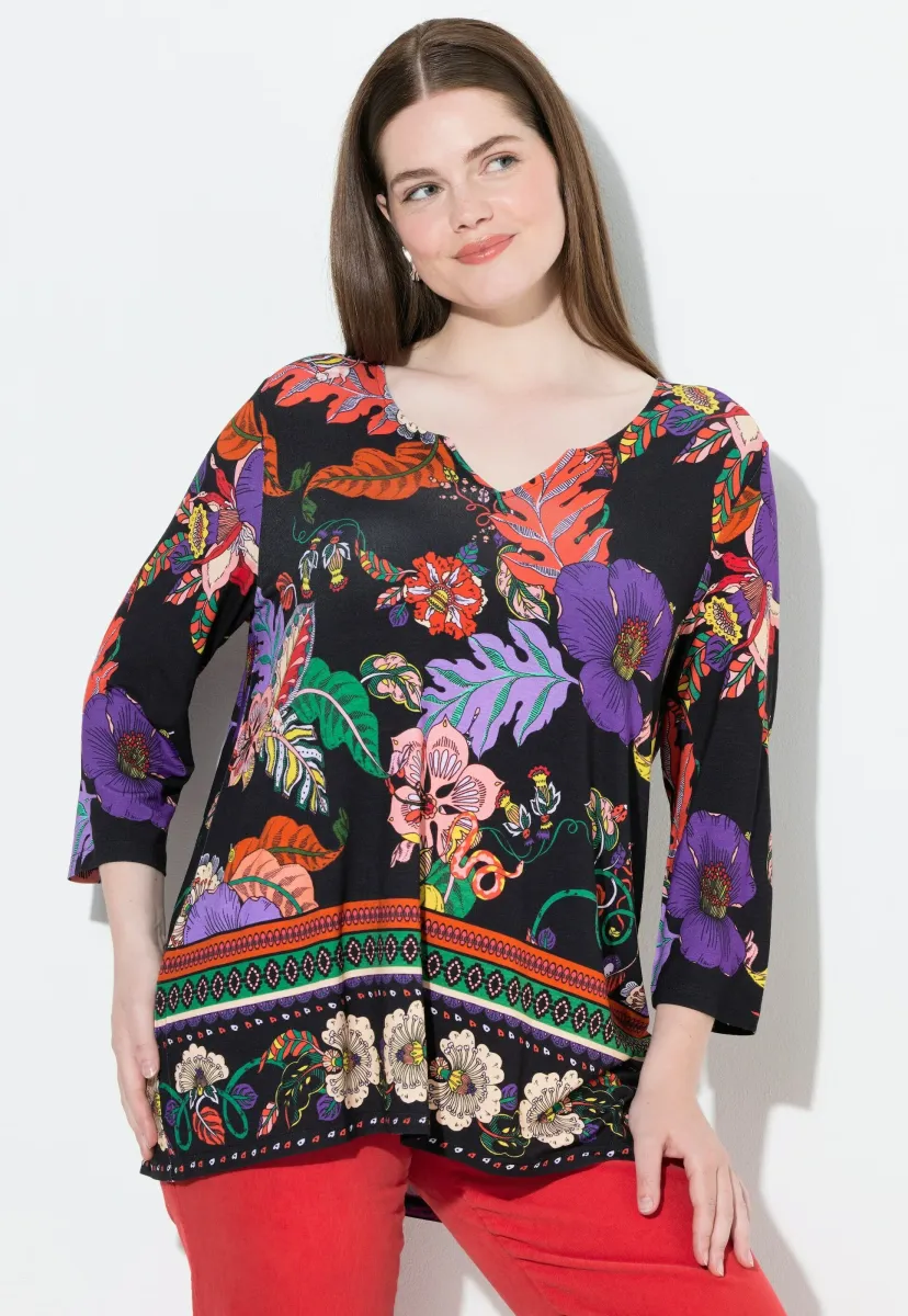 Langarmshirt - chestnut brown