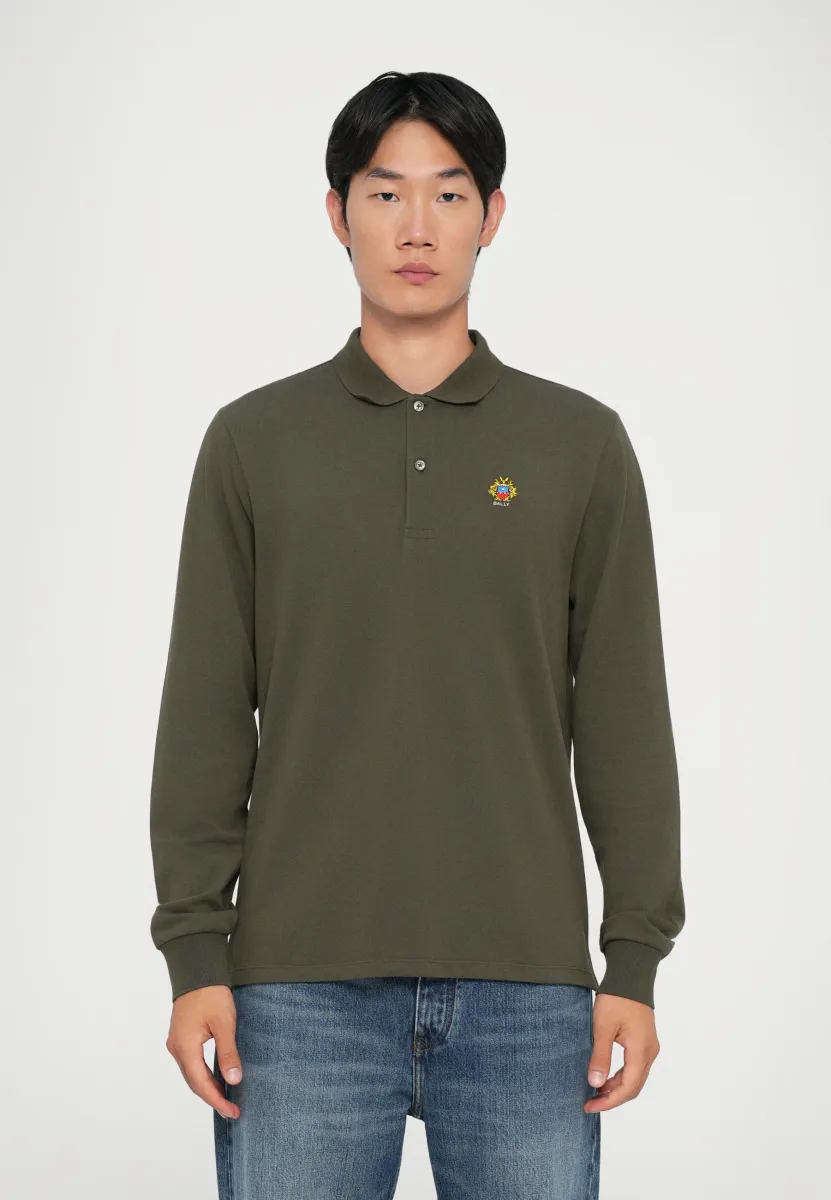 Langarmshirt - dark brown