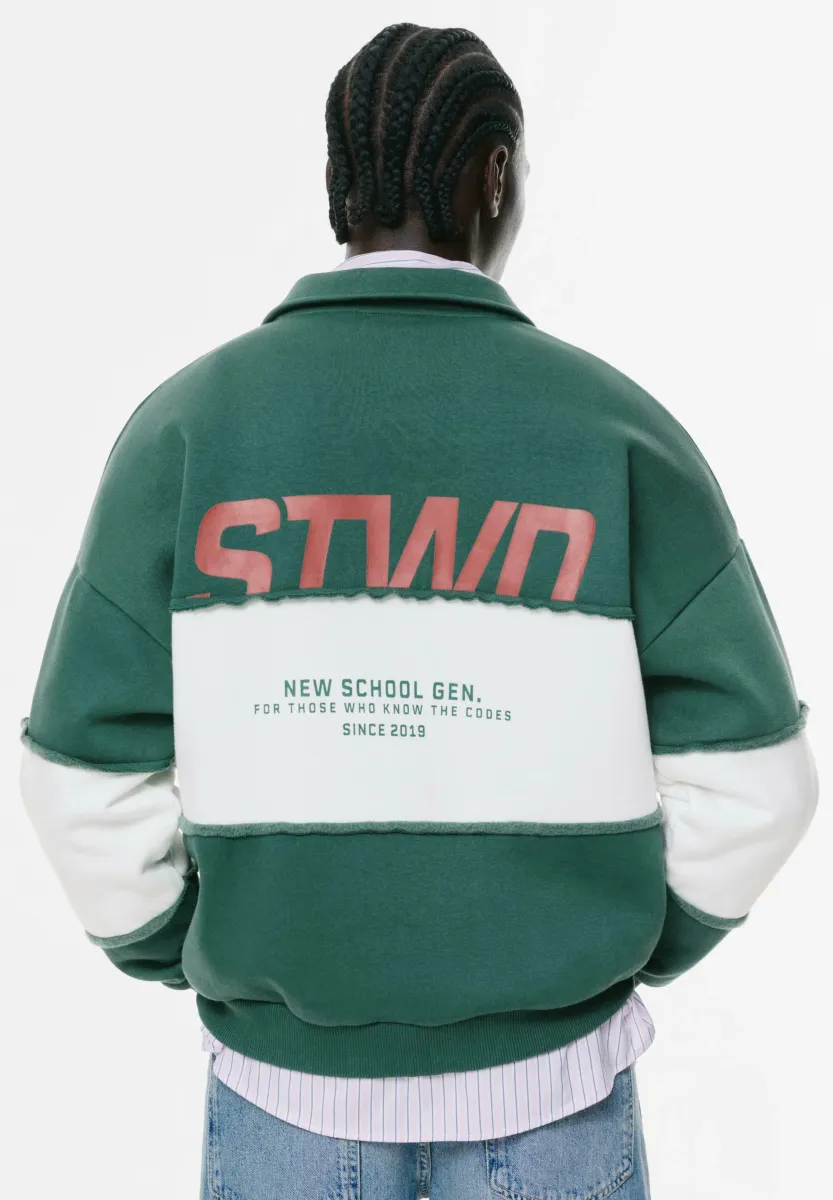 Langarmshirt - dark green