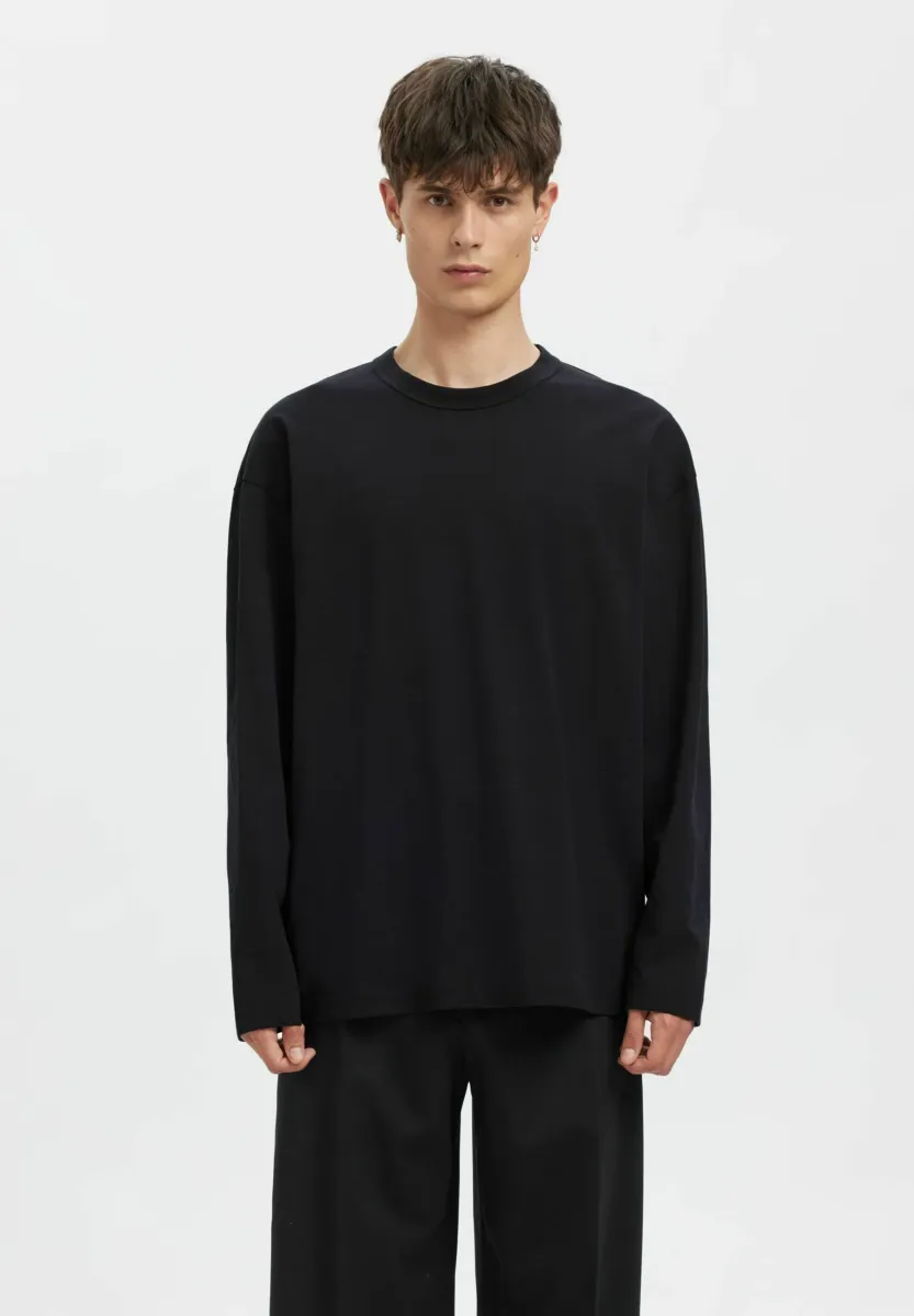 Langarmshirt - dark navy