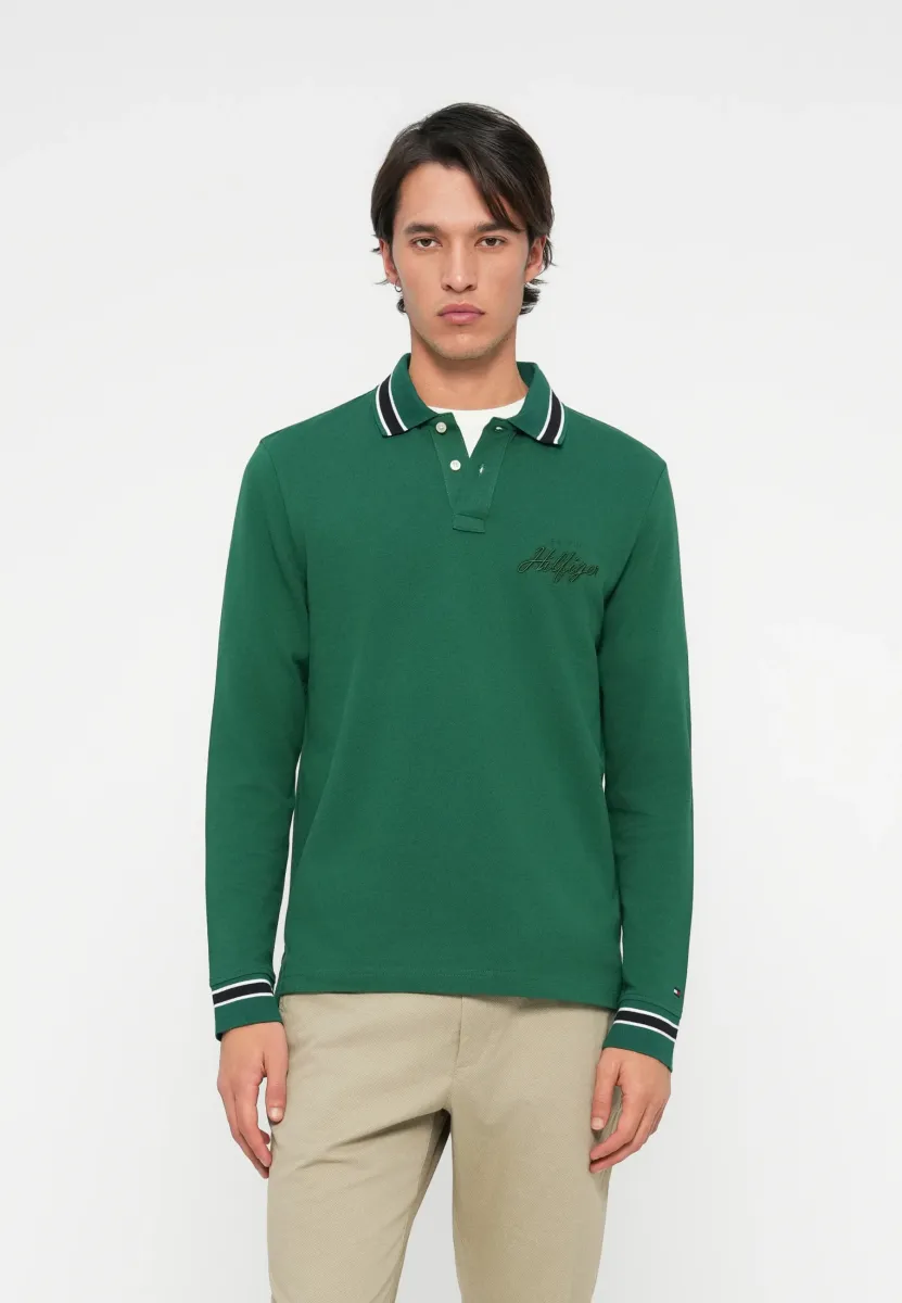 Langarmshirt - darkened emerald