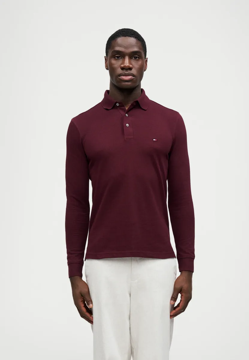 Langarmshirt - deep burgundy