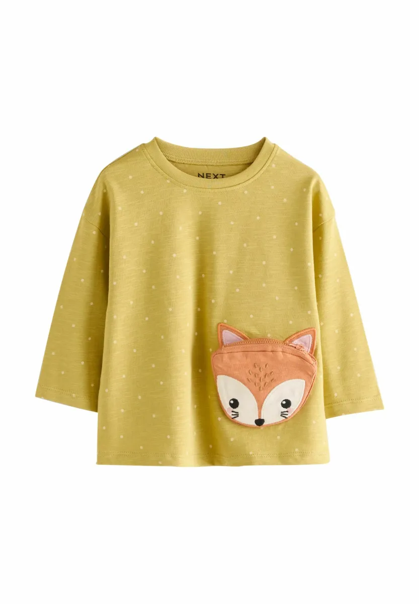 Langarmshirt - green fox
