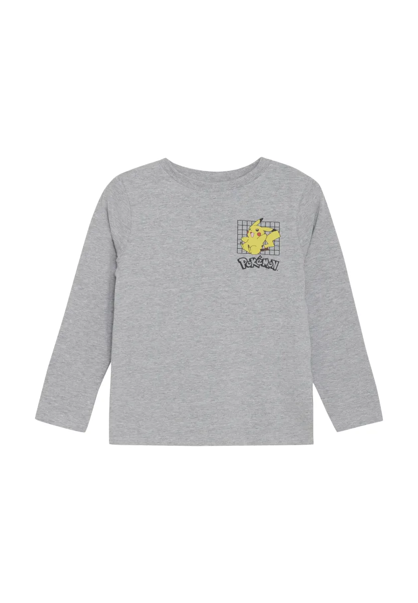 Langarmshirt - grey melange