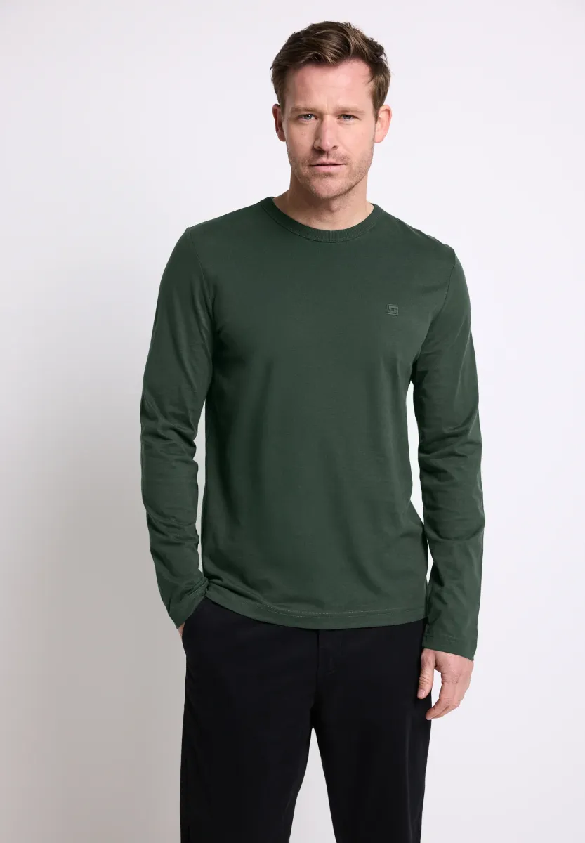 Langarmshirt - grün