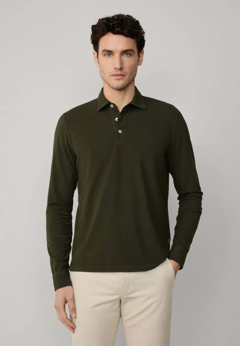 Langarmshirt - khaki green