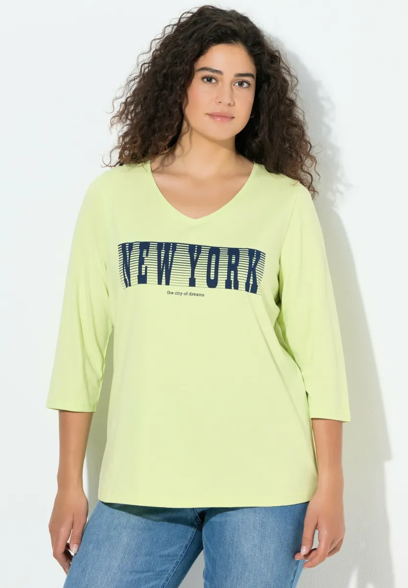 Langarmshirt - lime green