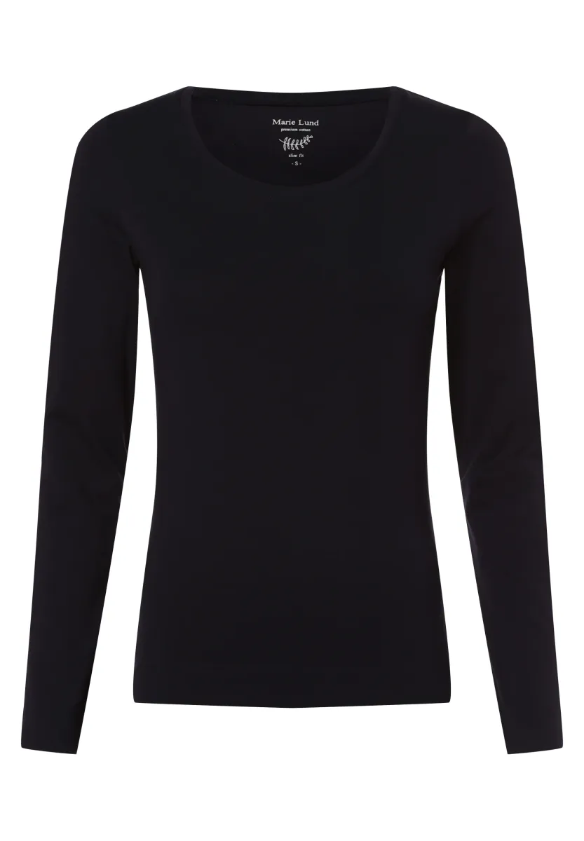 Langarmshirt - marine