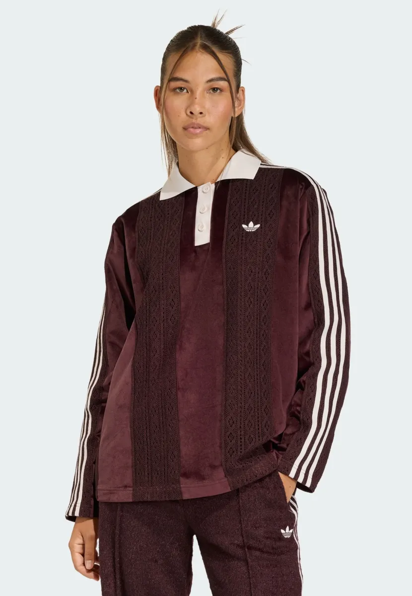 Langarmshirt - maroon