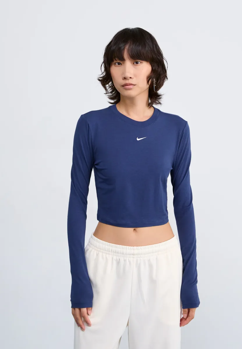 Langarmshirt - midnight navy/(sail)
