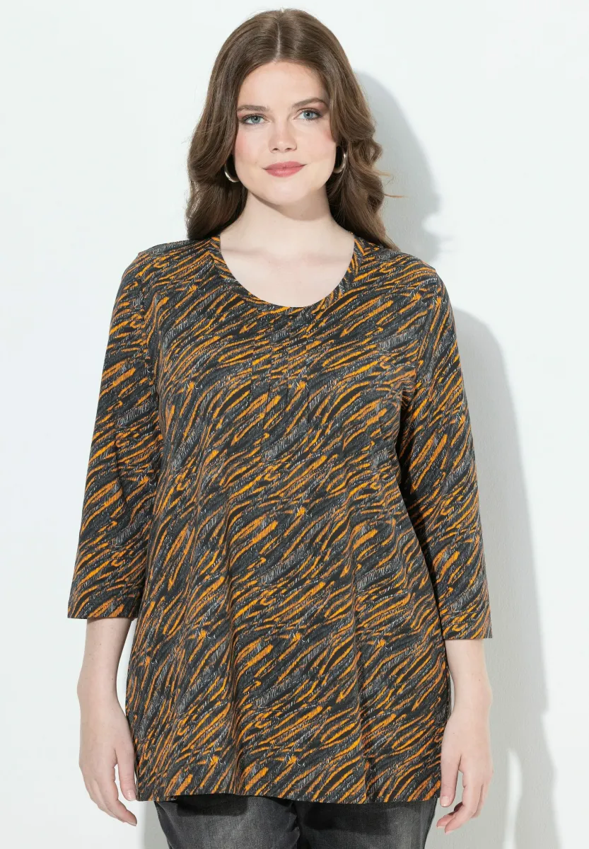 Langarmshirt - neon orange