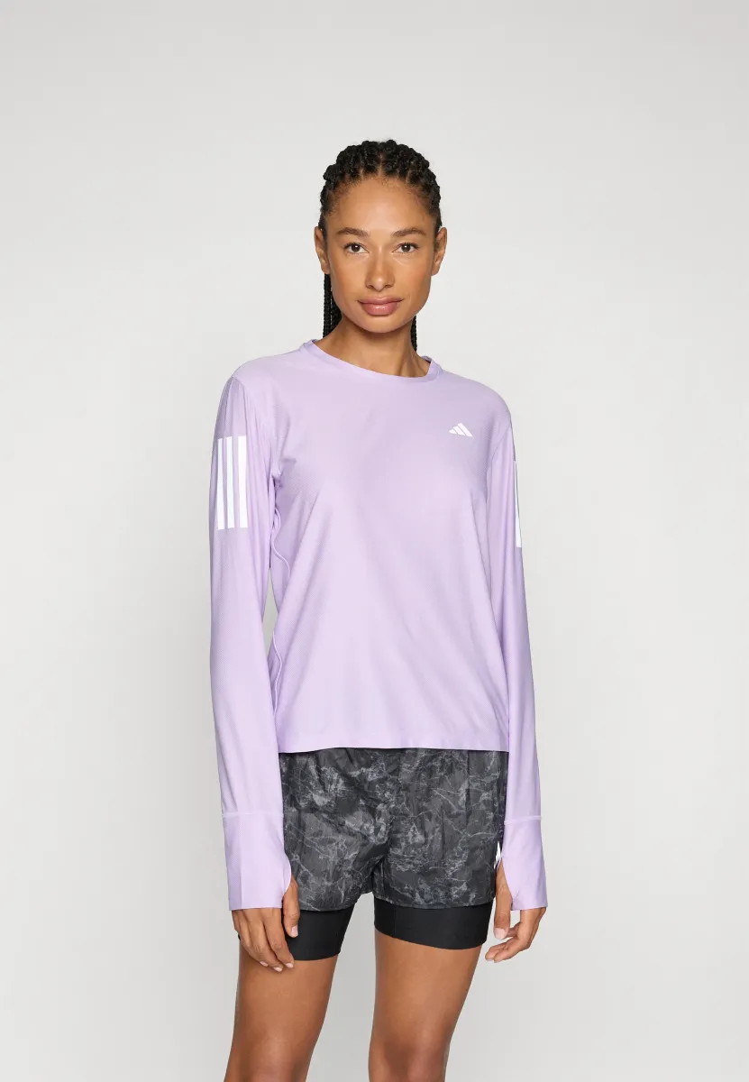 Langarmshirt - powder plum