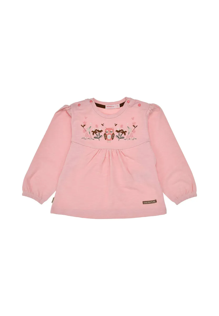 Langarmshirt - rosé