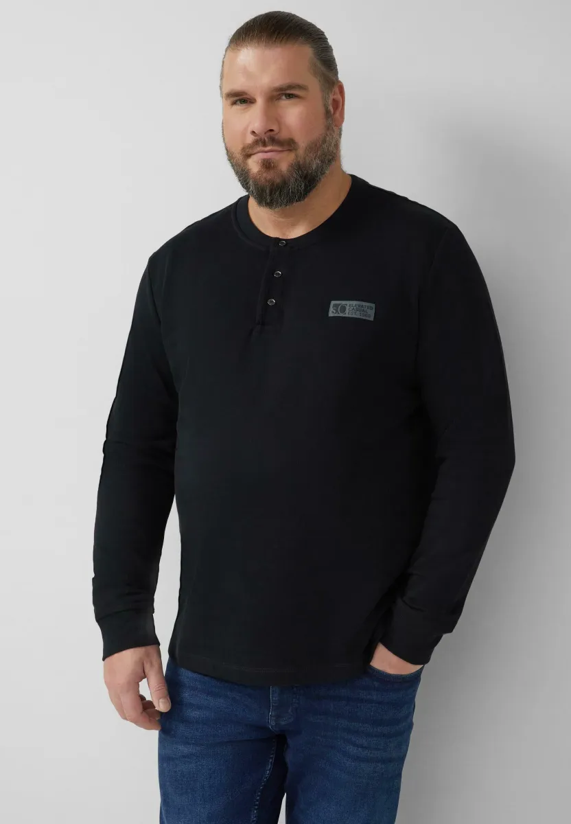 Langarmshirt - schwarz