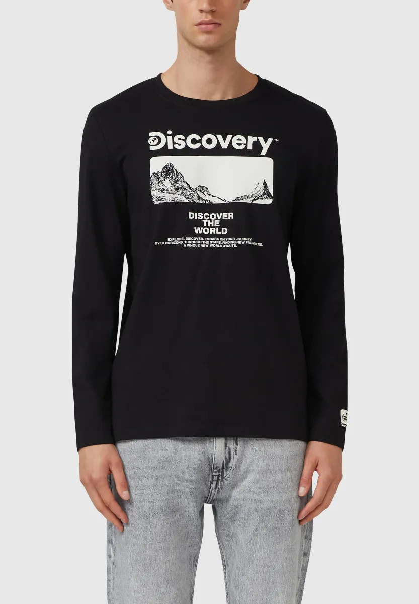 Langarmshirt - schwarz