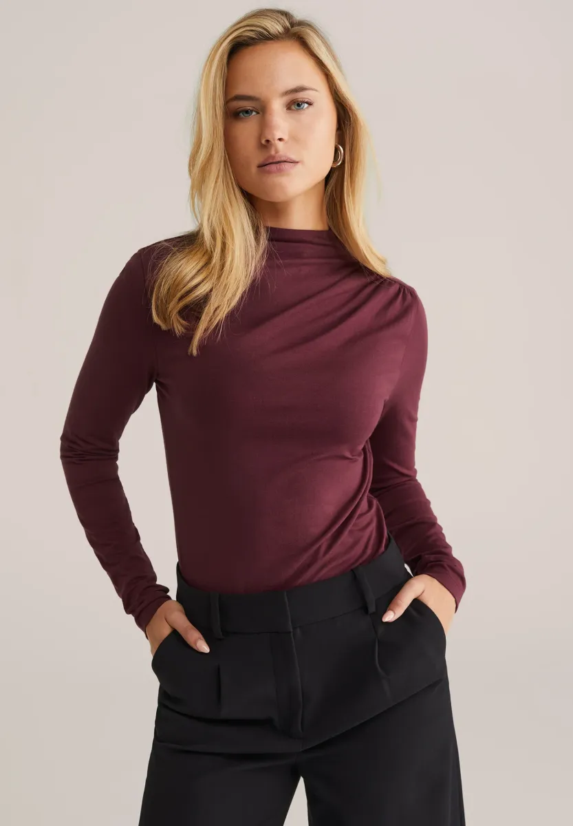 Langarmshirt - vintage red