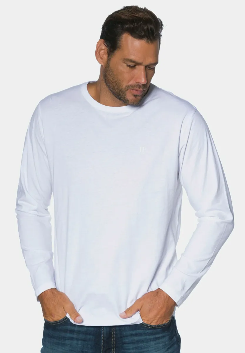 Langarmshirt - white