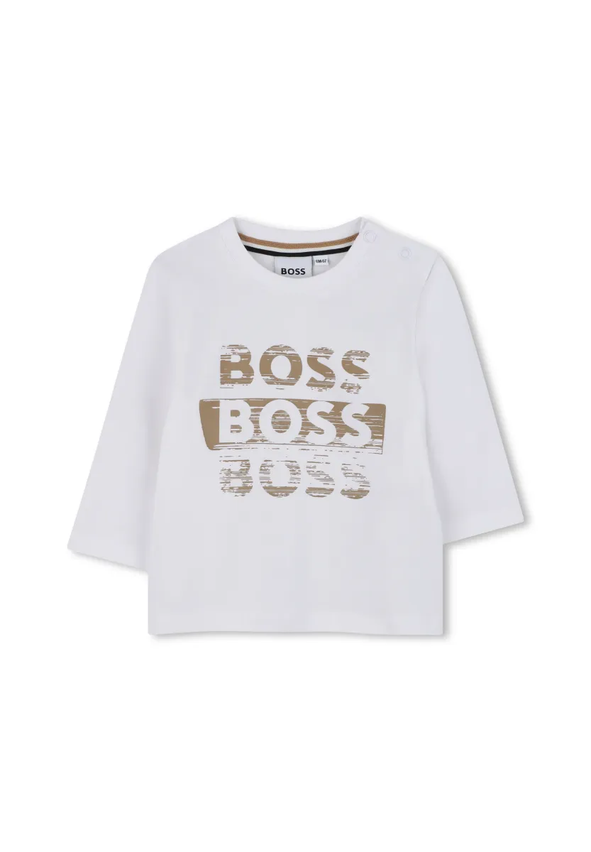 Langarmshirt - white