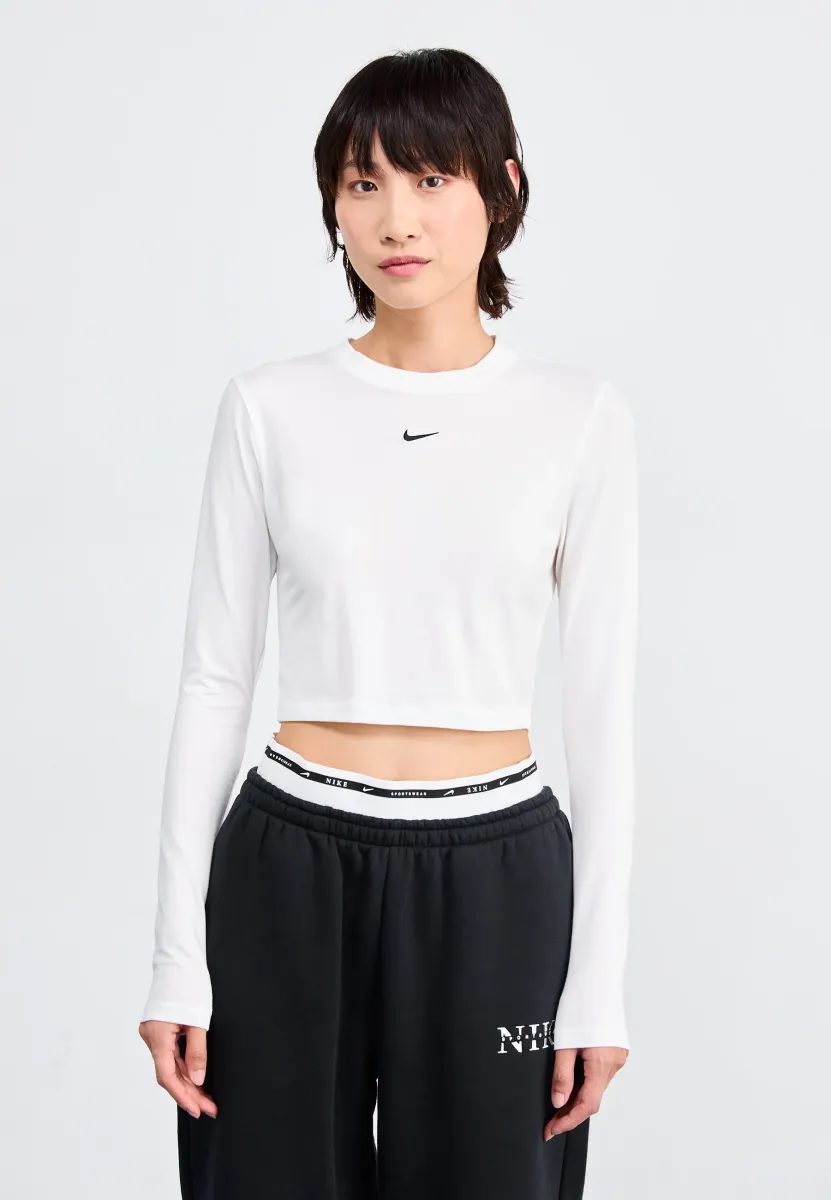 Langarmshirt - white