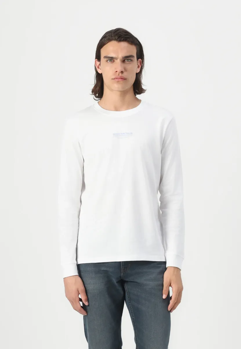 Langarmshirt - white