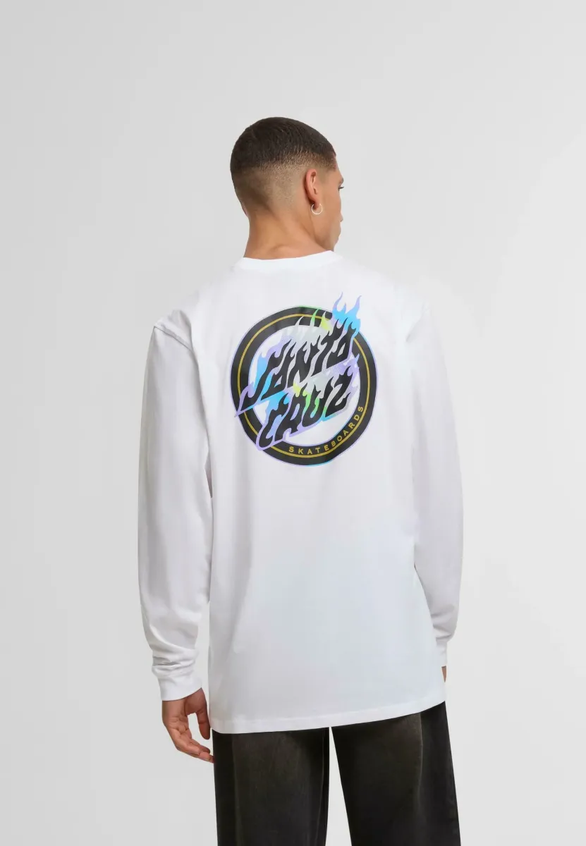 Langarmshirt - white