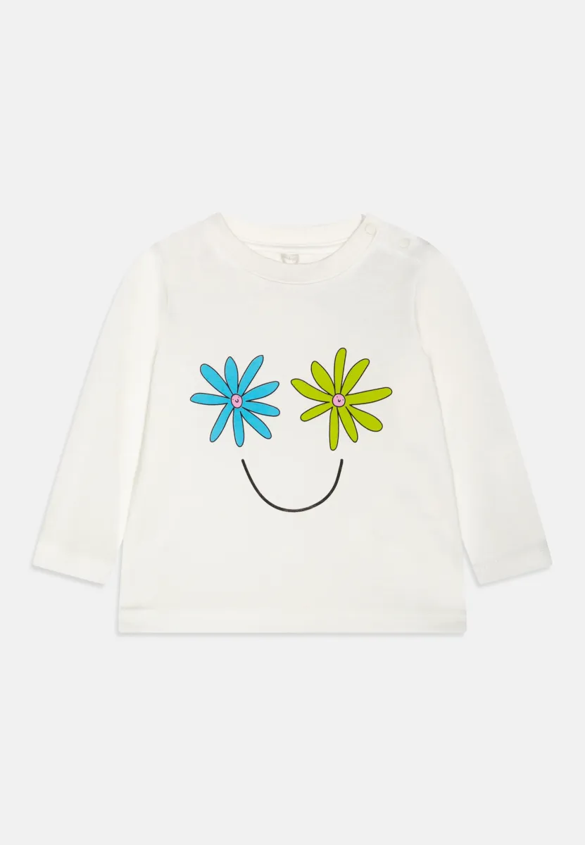 Langarmshirt - white