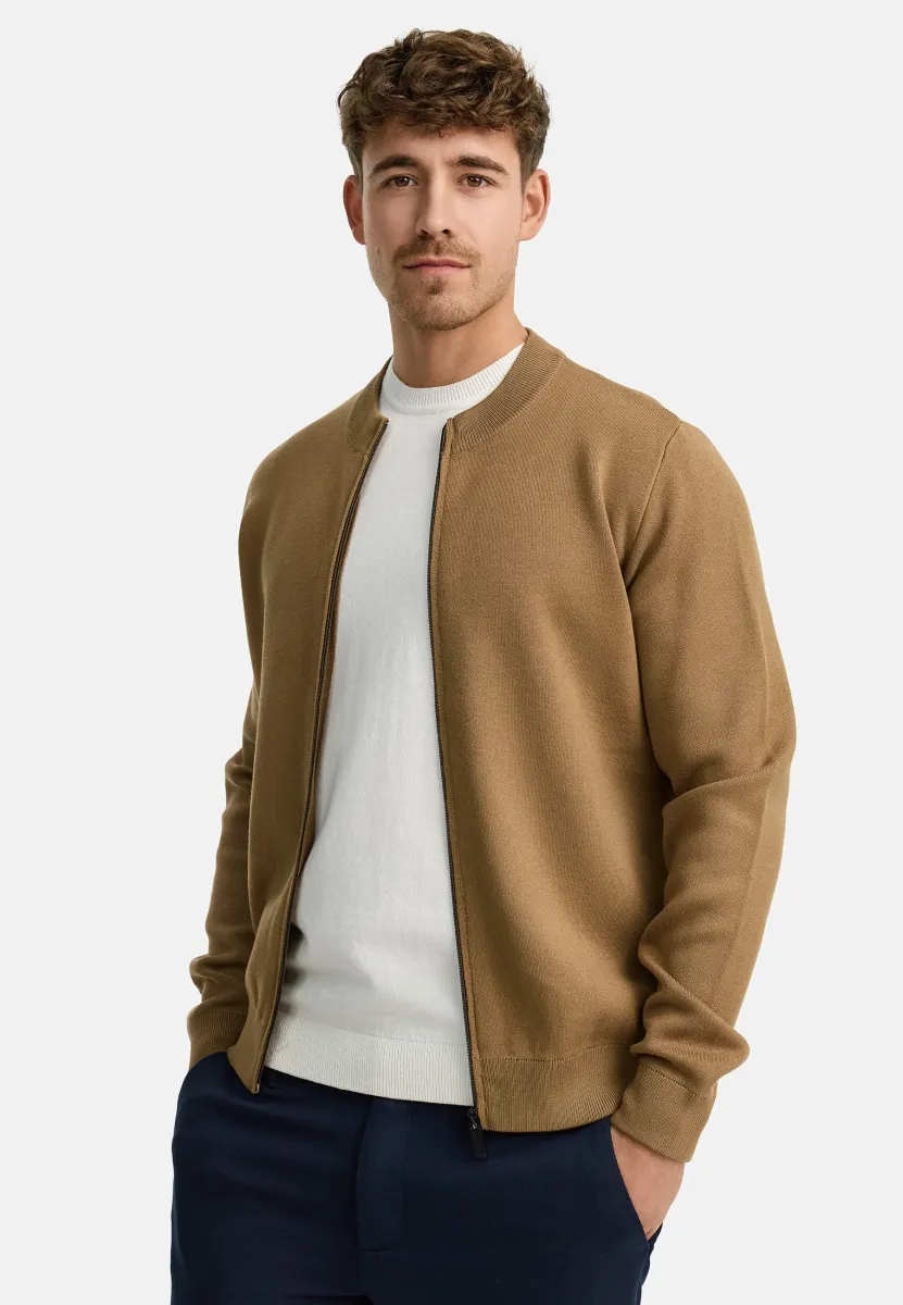 LAOS - Strickjacke - otter