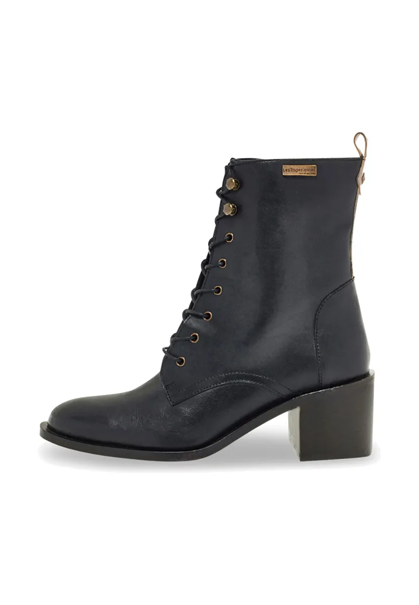 LAPERA - Schnürstiefelette - black