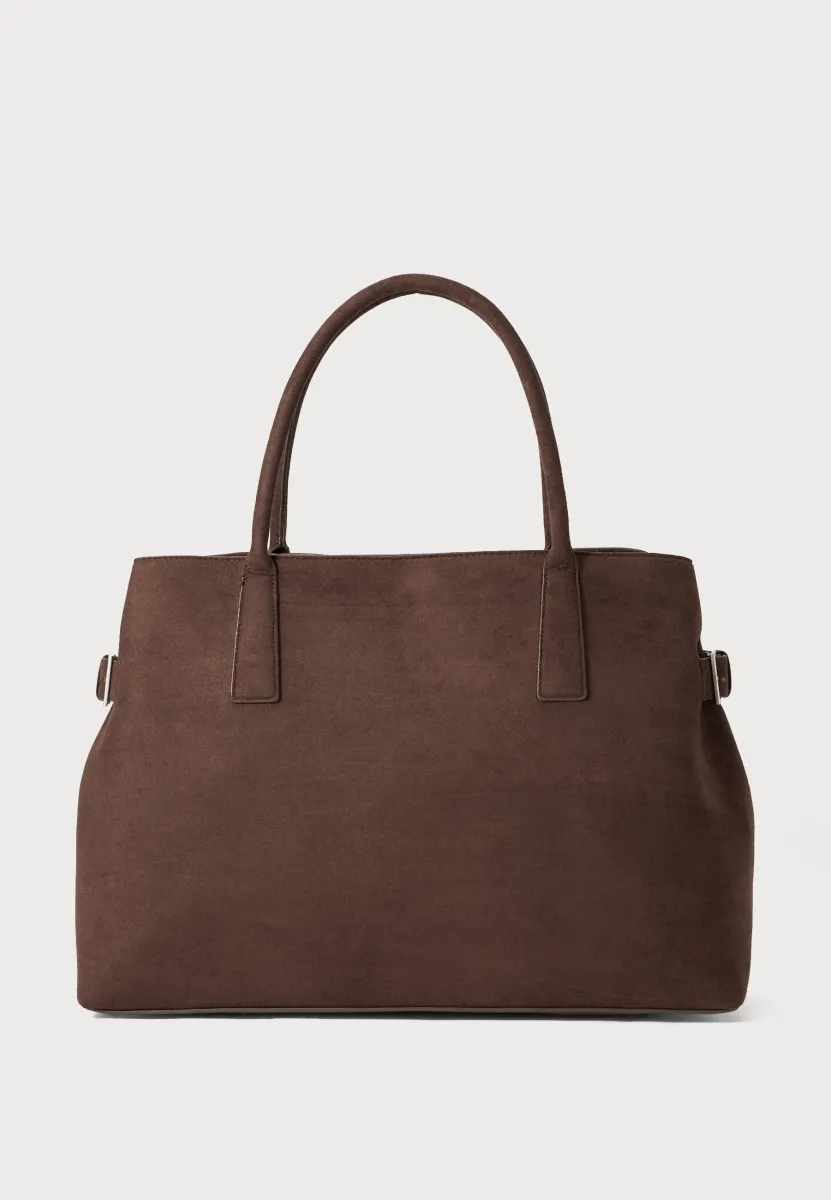LARGE TOTE BAG - Shopping Bag - dark brown