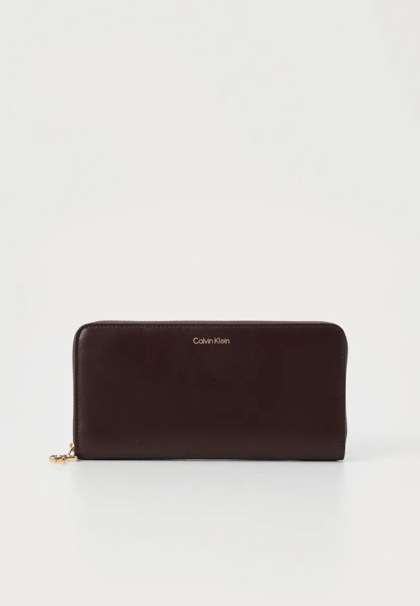 LARGE ZIP AROUND - Geldbörse - fudge