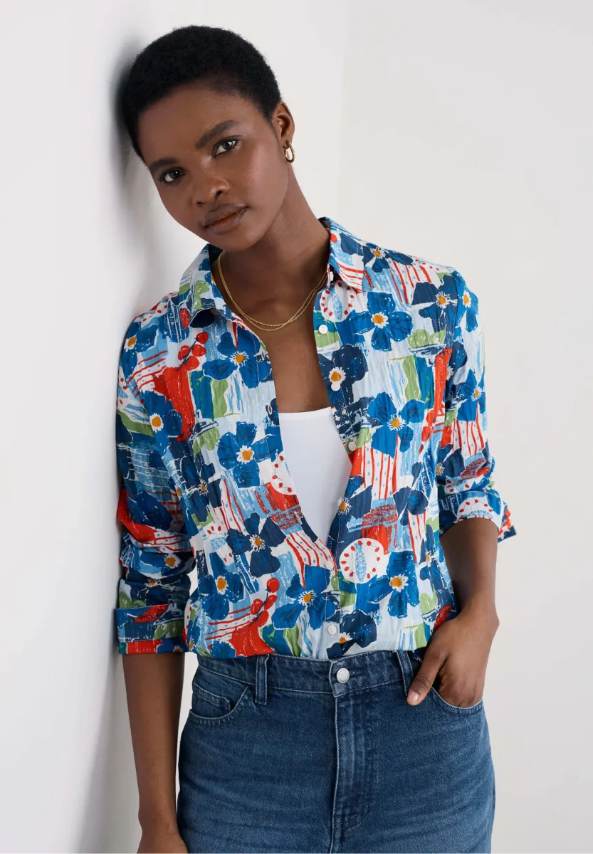 LARISSA - Hemdbluse - multi - table sketch chalk